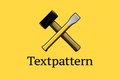 Het logo van Textpattern